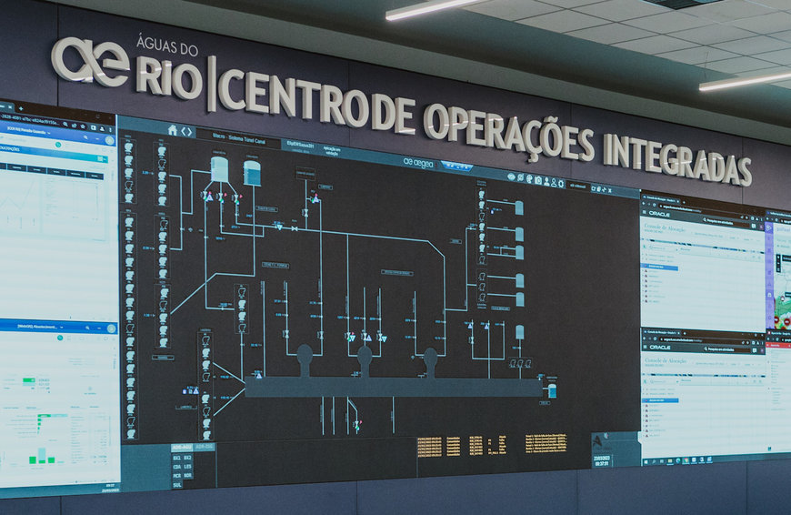 ELIPSE WATER FAZ COM QUE A ÁGUAS DO RIO TENHA VISÃO OPERACIONAL PRECISA E EFICIENTE